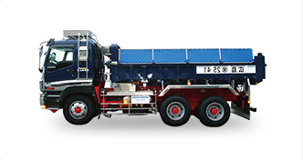 ダンプカー×10台（内クレーン付×1台）